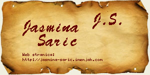 Jasmina Sarić vizit kartica